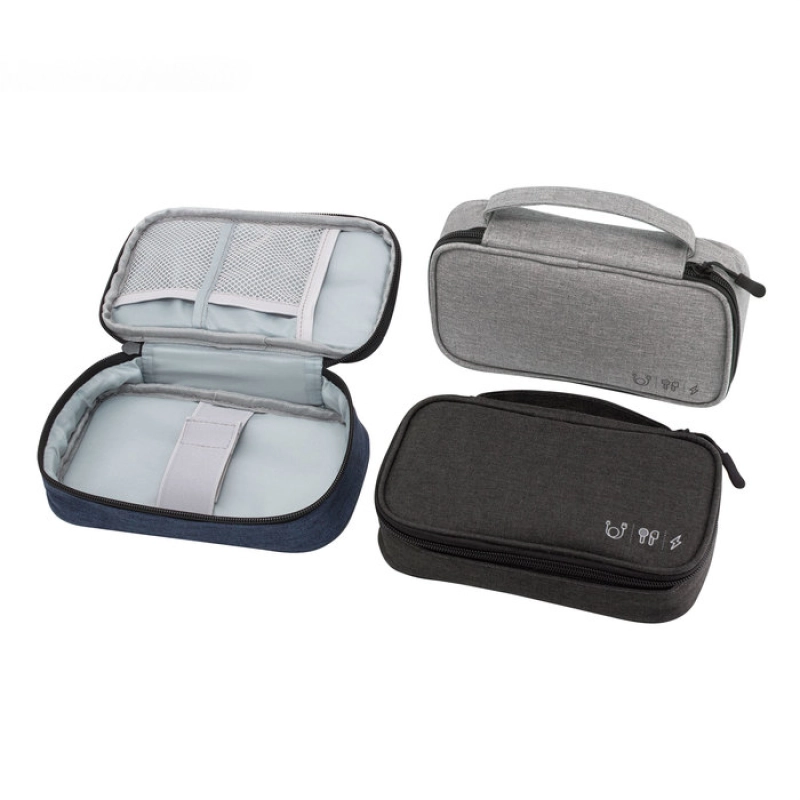 Organizador de Cables, con multiples bolsillos, 20 x 12 x 5.3 cmts