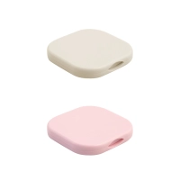 Espejo Doble de plastico y vidrio, tamaño 7 x 7 cmts