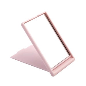Espejo Rectangular plegable, en PE y vidrio, de 8.5 x 5.4 x 0.5 cmts