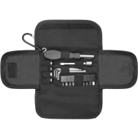 Set de 19 Herramientas en estuche, tamaño 15 x 9.5 cmts