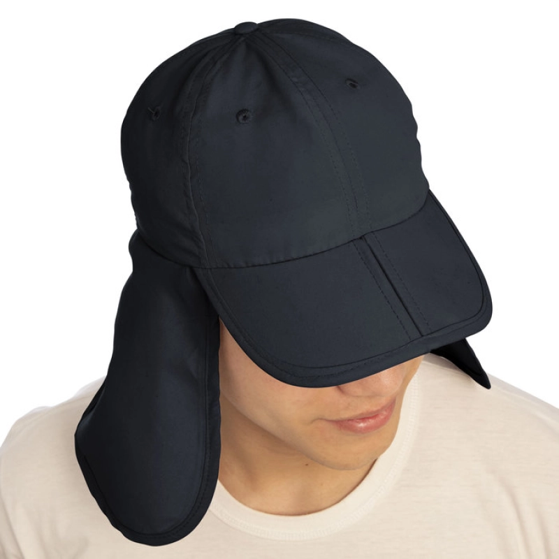 Gorra con Tapa Nuca Denver, importada, en microfibra y poliester,