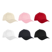 Gorra Quito Importada, en polyalgodon, 6 paneles, boton forrado y hebilla