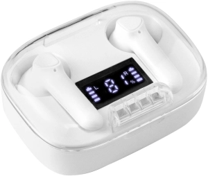 Audifonos Bluetooth 5.1, pantalla digital, 6x4.5x2.5 cmts, carga tipo C