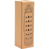 Botella Deportiva de capacidad 1000 ml, de 28 cm alto,7 cmts diametro
