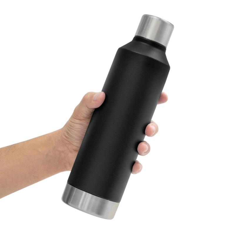 Botella Térmica en Acero de 550 ml,  tamaño 25 de alto, diametro 7 cmts