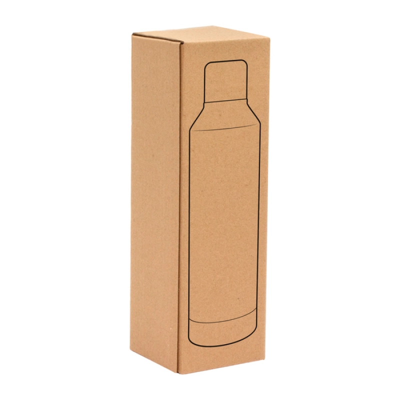 Botella Térmica en Acero de 550 ml,  tamaño 25 de alto, diametro 7 cmts