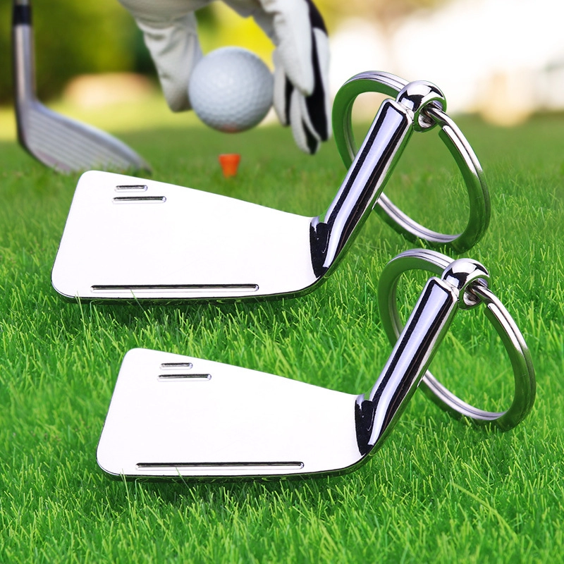 Llavero Metalico diseño Putter de Golf