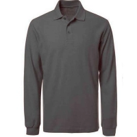 Camiseta Tipo Polo, poliester/algodon, manga larga