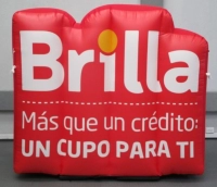 Dummy Inflable Estatico diseño Brilla