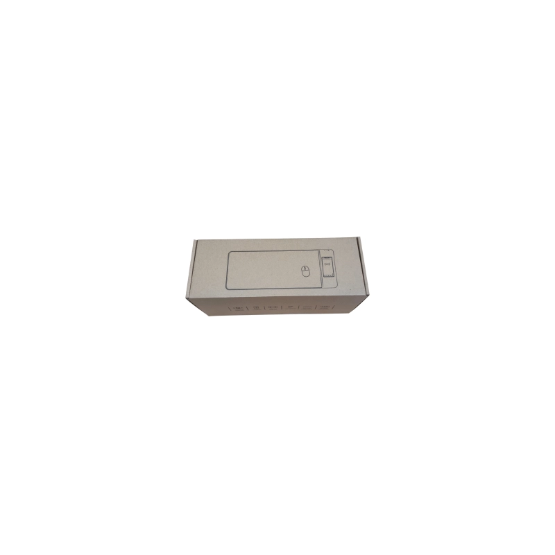 Mouse Pad con Cargador Inalámbrico 10W en PU + Tela +Rubber con Cable de Luz