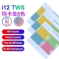 Audifonos Bluetooth, encendido al toque, version 5.0, en colores variados