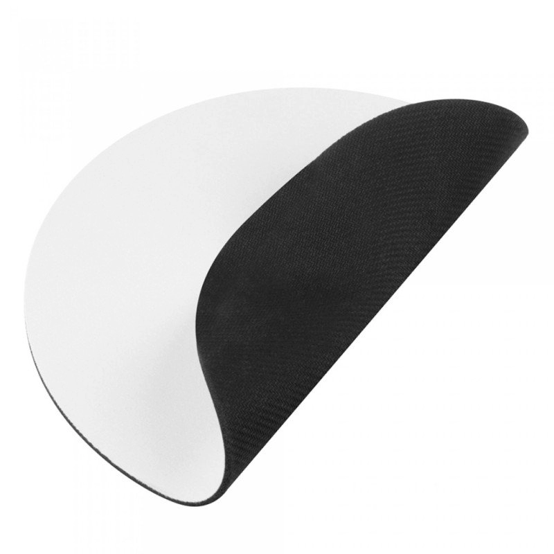 Mouse Pad Sublime, para sublimacion, respaldo vulcanizado, 18 cm diametro