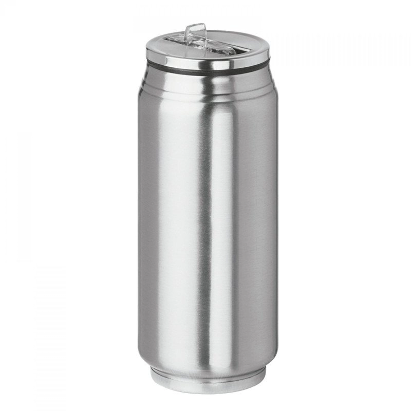 Mug Cola, en acero inoxidable, 500 ml, 17 x 6.2 cmts