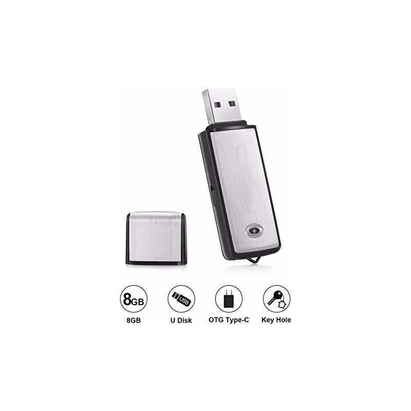 Memoria USB con Grabadora de Voz
