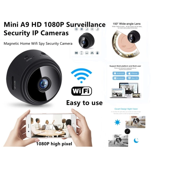 Mini Cámara IP de Seguridad, con Video.