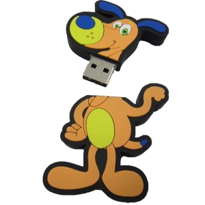 Memoria USB en PVC 2D diseño Perro