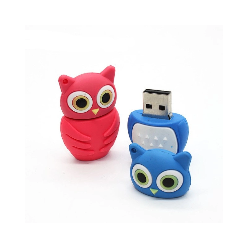 Memoria USB en PVC 3D diseño Buho