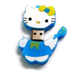 Memoria USB en PVC 2D diseño Gato