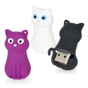 Memoria USB en PVC 3D diseño Gato