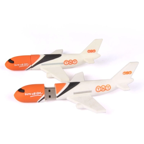 Memoria USB en PVC 3D diseño Avion de TNT