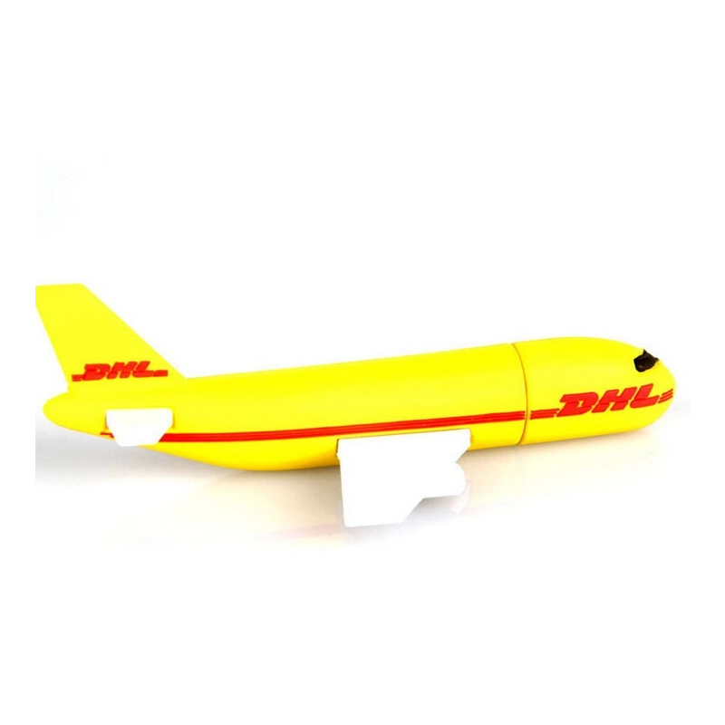 Memoria USB en PVC 3D diseño Avion de DHL