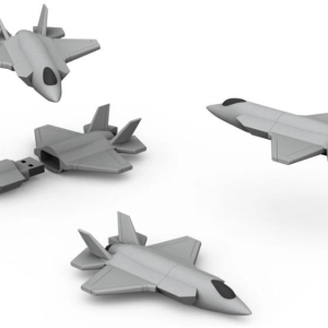 Memoria USB en PVC 3D diseño Avion de Guerra