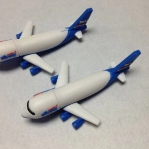 Memoria USB en PVC 3D diseño Avion