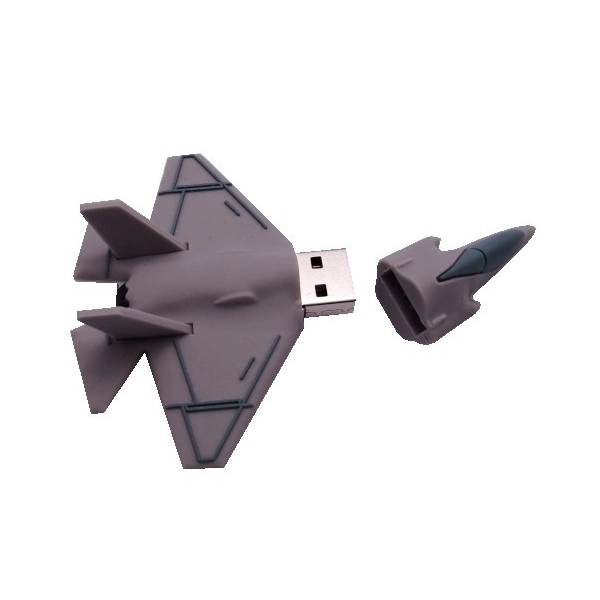 Memoria USB en PVC 3D diseño Avion de Guerra