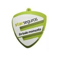 Memoria USB en PVC 2D diseño logo Star Seguros