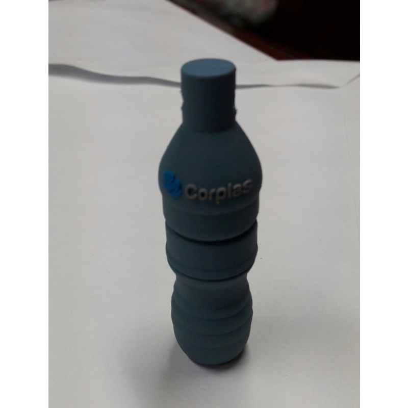 Memoria USB en PVC 3D diseño Botella Corplas