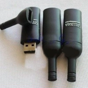 Memoria USB en PVC 3D diseño Botella de Licor