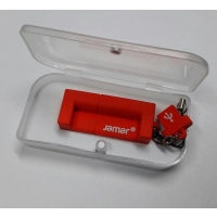 Caja Plastica con espuma troquelada para USB