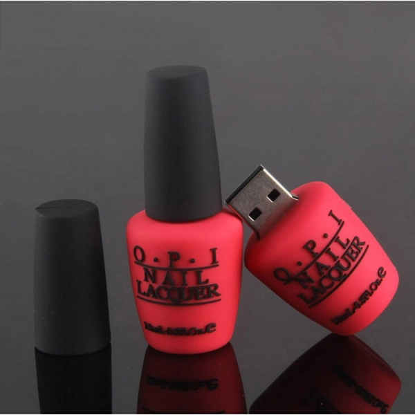 Memoria USB en PVC 3D diseño Pintauñas