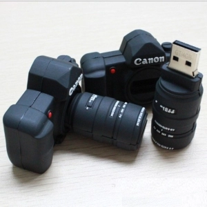 Memoria USB en PVC 3D diseño Camara Fotografica