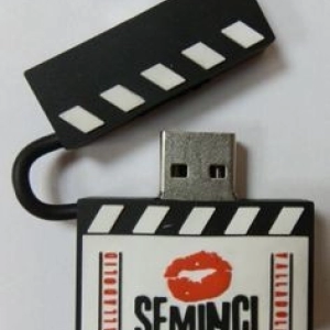 Memoria USB en PVC 2D diseño Claqueta de Cine