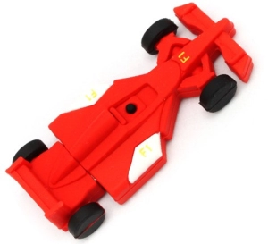 Memoria USB en PVC 3D diseño Carro Formula 1