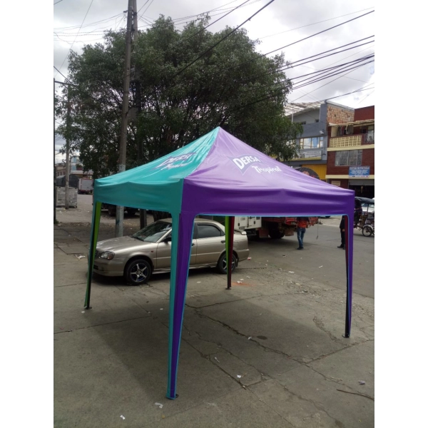 Carpa Estructura Metalica Plegable de 2 x 2 metros