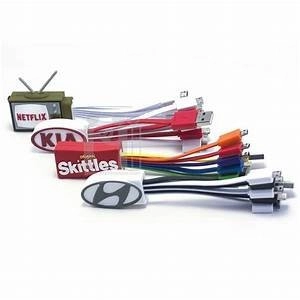 Cable Multiconector x 3 en PVC 2D en diseños personalizados