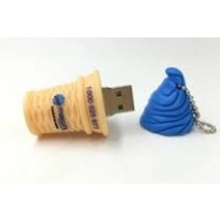 Memoria USB en PVC 3D diseño Cono de Helado
