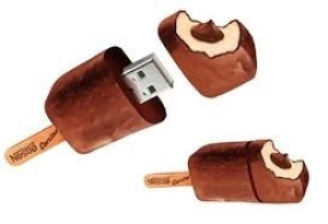 Memoria USB en PVC 2D diseño Paleta