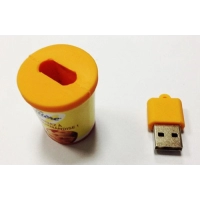 Memoria USB en PVC 3D diseño Litro de Helado