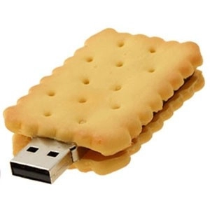 Memoria USB en PVC 2D diseño Galleta