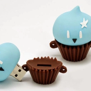 Memoria USB en PVC 3D diseño Cupcake