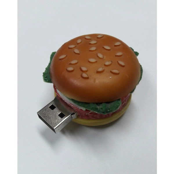 Memoria USB en PVC 3D diseño Hamburguesa