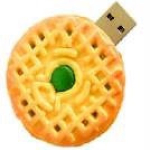 Memoria USB en PVC 2D diseño Waffle