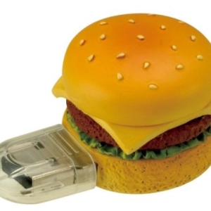 Memoria USB en PVC 3D diseño Hamburguesa