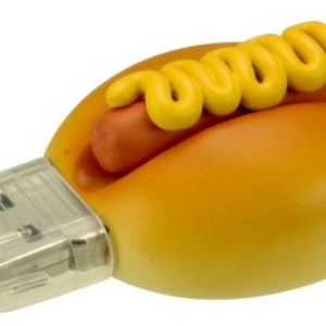 Memoria USB en PVC 3D diseño Perro Caliente