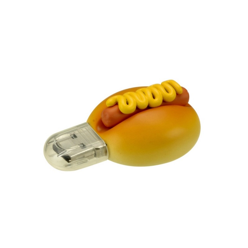 Memoria USB en PVC 3D diseño Perro Caliente