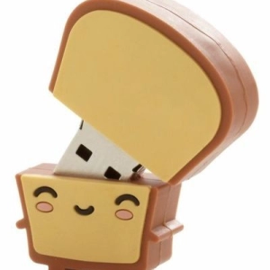 Memoria USB en PVC 2D diseño Pan de Molde