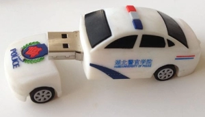 Memoria USB en PVC 3D diseño Carro de Policia
